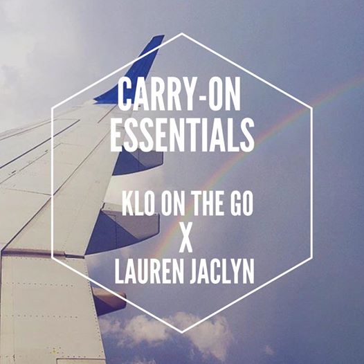 Carry On Essentials with KLO On The Go