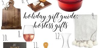 Holiday Gift Guide: Hostess Gifts