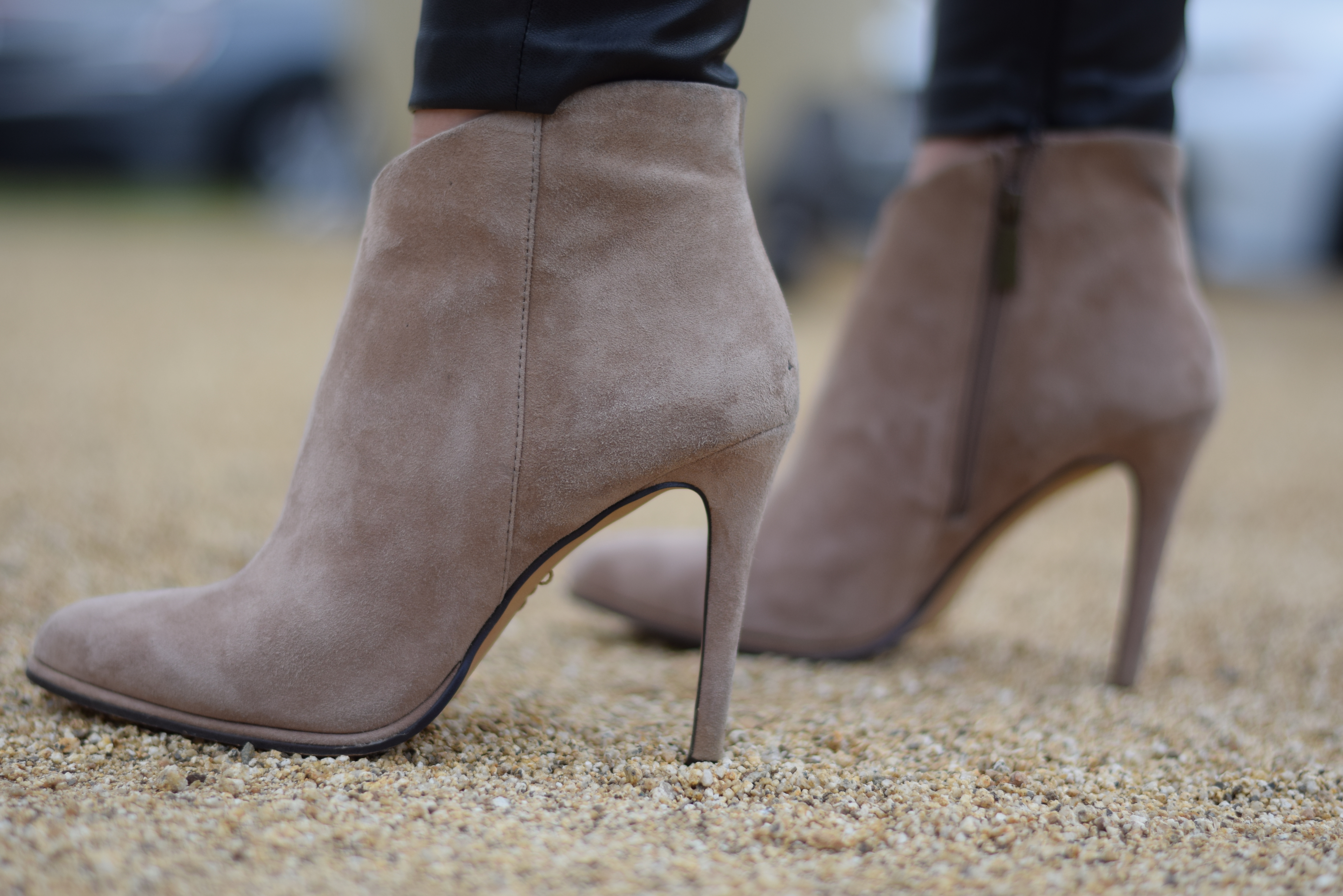 Taupe Booties