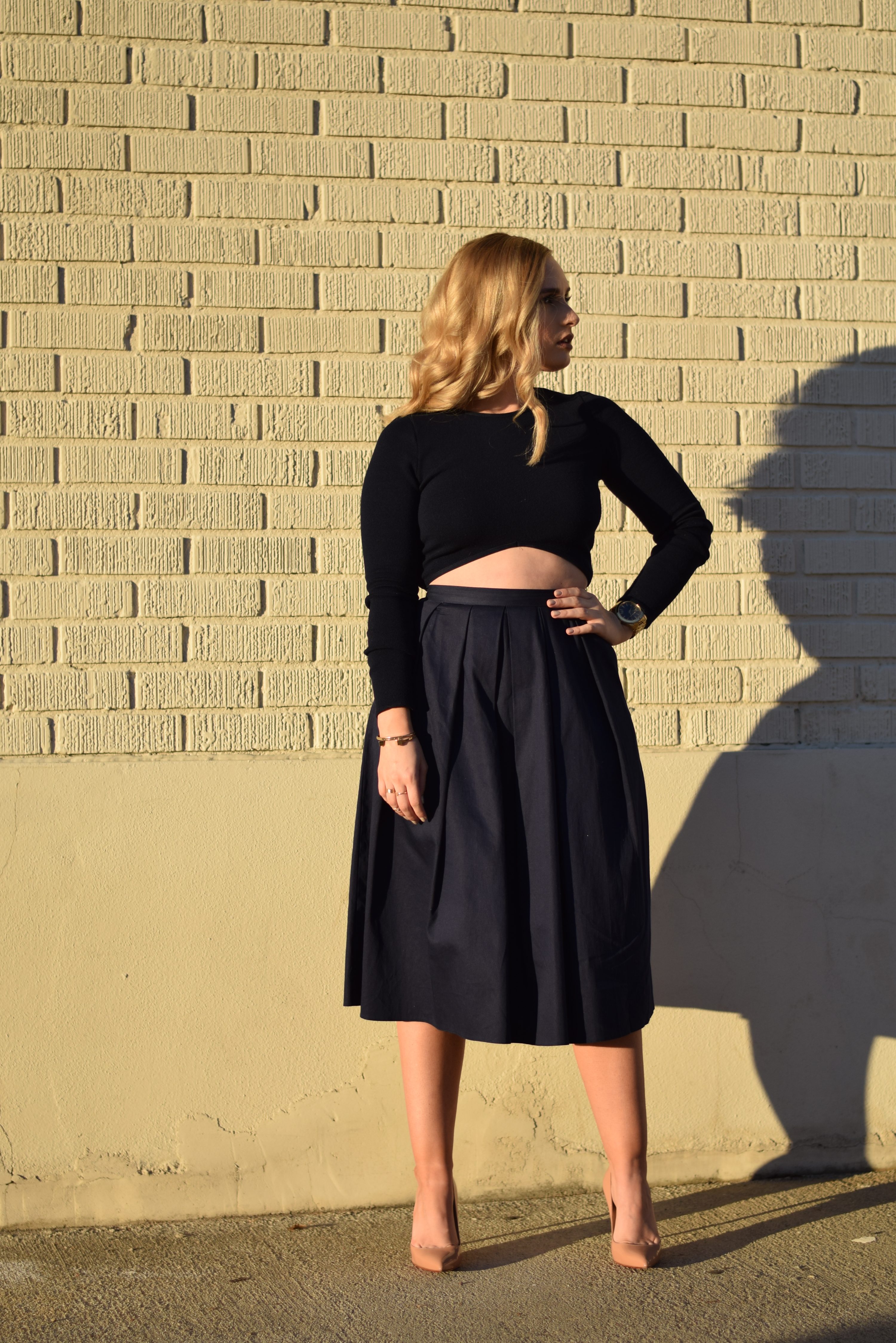 How to Style an A-Line Skirt - LaurenJaclyn.com