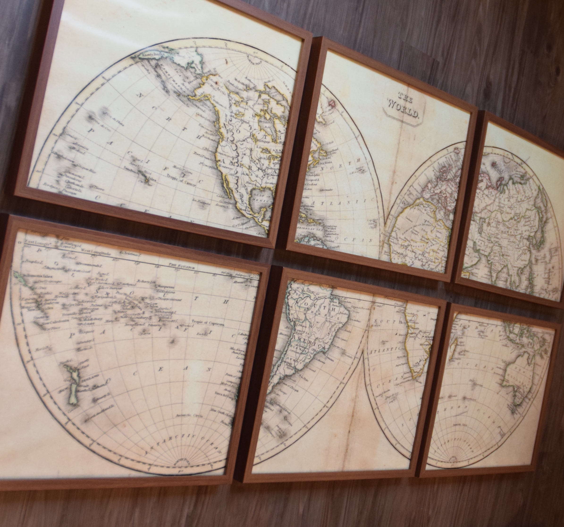 Look For Less: World Map Art