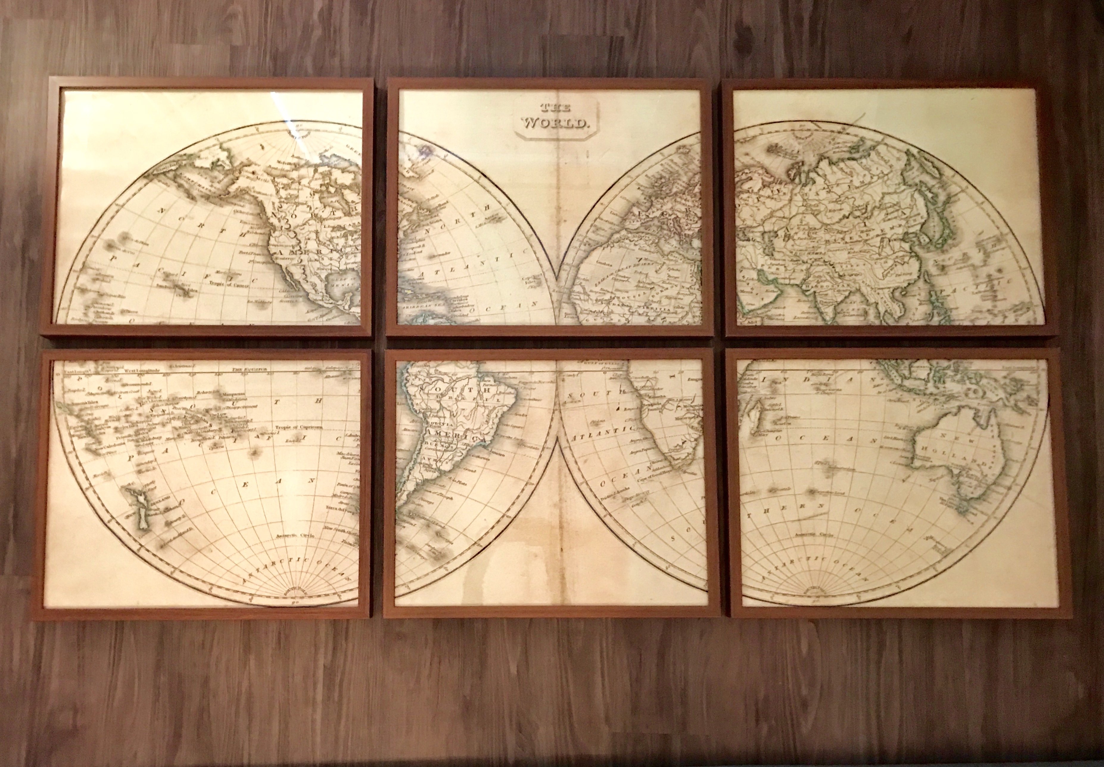 Look For Less: World Map Art
