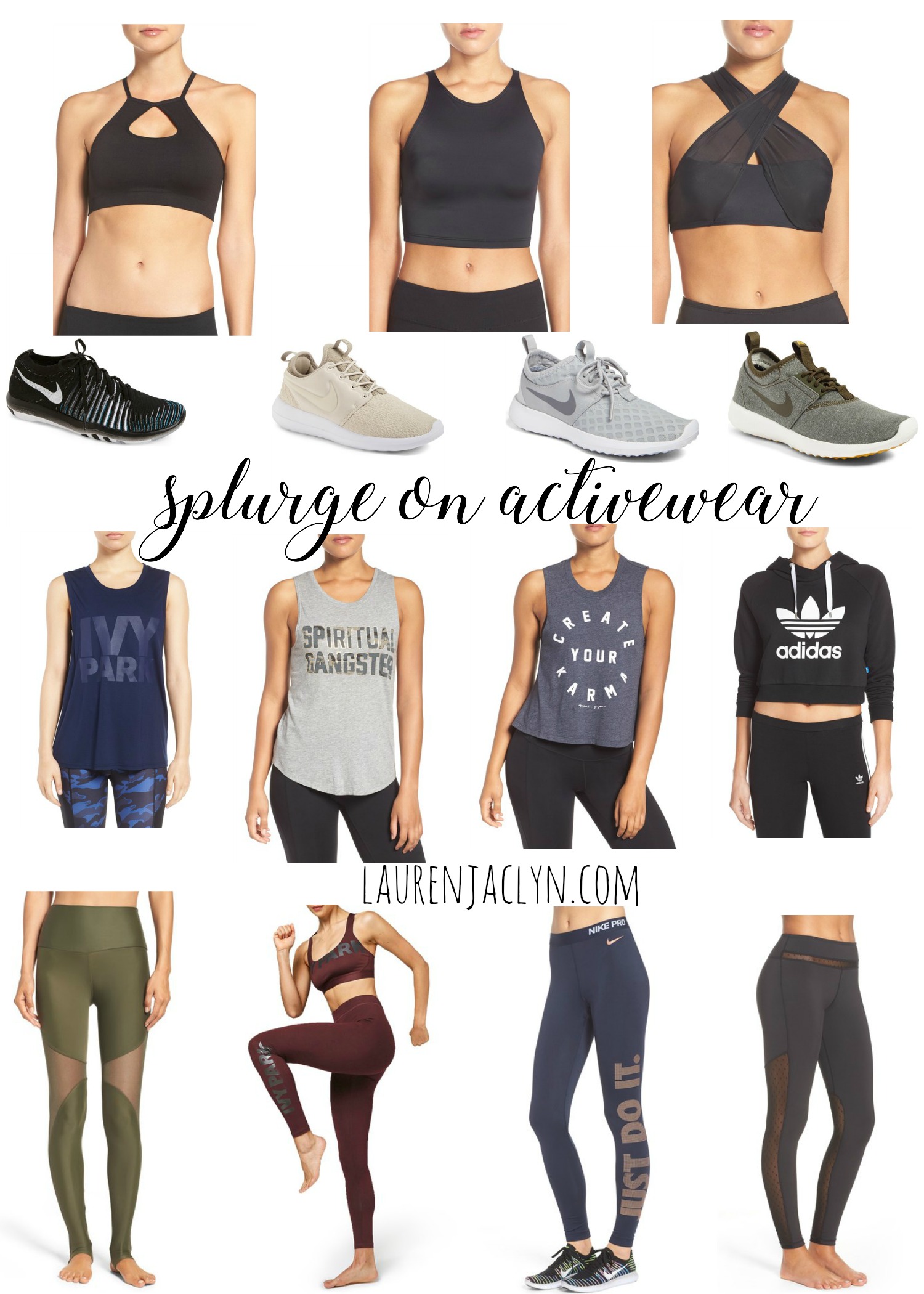 Splurge on Activewear