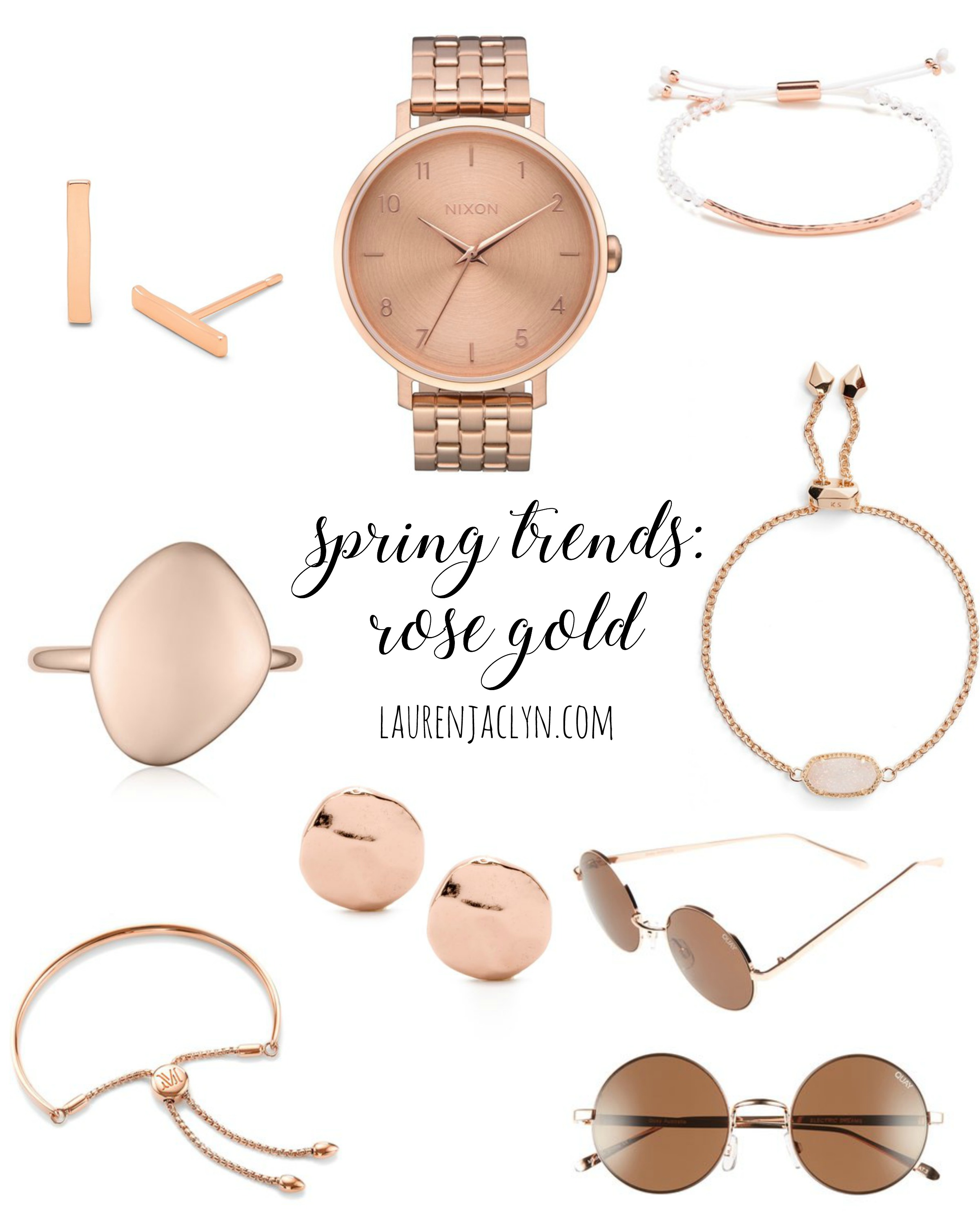 Spring Trends: Rose Gold - LaurenJaclyn.com