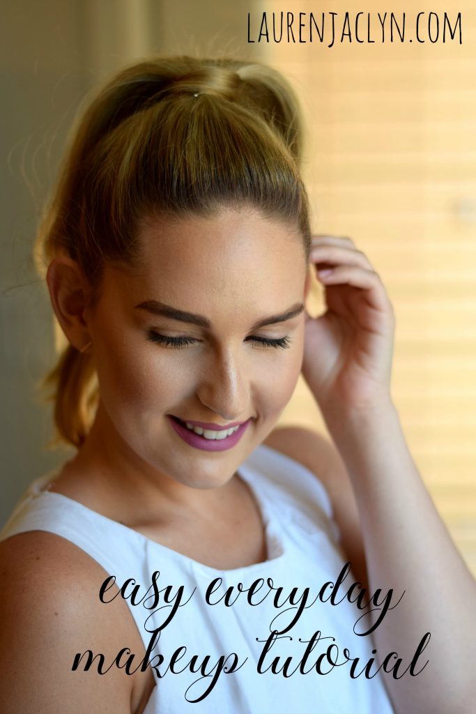 Easy Everyday Makeup Tutorial - LaurenJaclyn.com