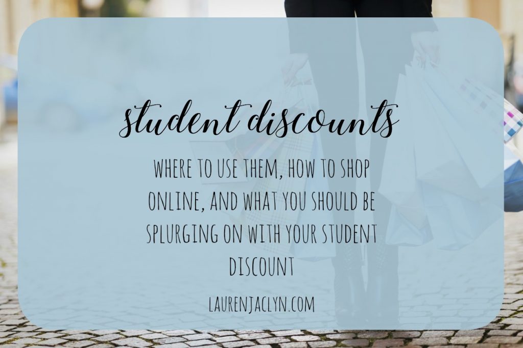 Student Discounts - LaurenJaclyn.com
