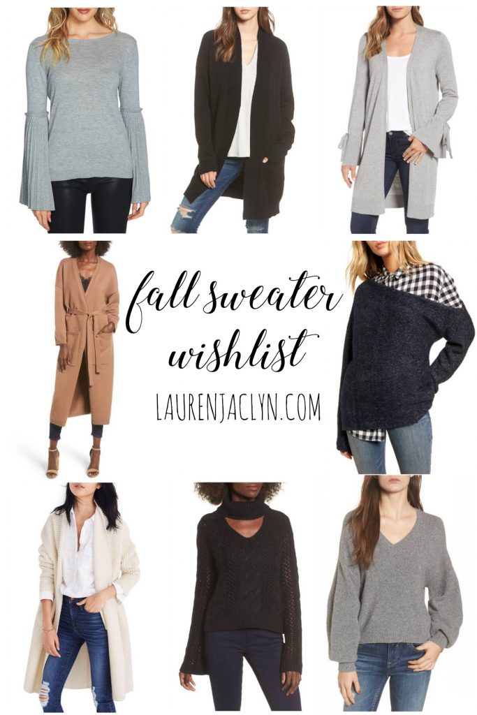 Fall Sweater Wishlist - LaurenJaclyn.com