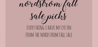 Nordstrom Fall Sale Picks