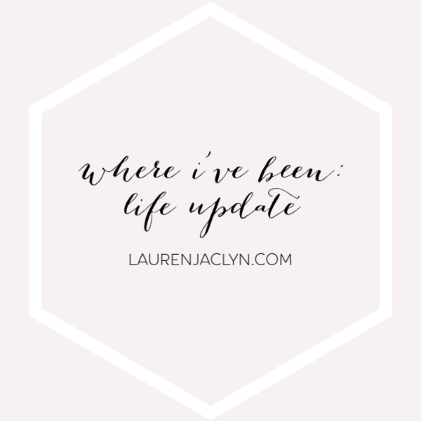 Where I’ve Been: Life Update