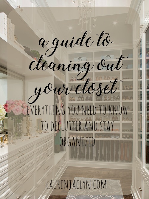 Tips for Cleaning Out Your Closet