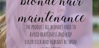 Blonde Hair Maintenance: Purple Magic