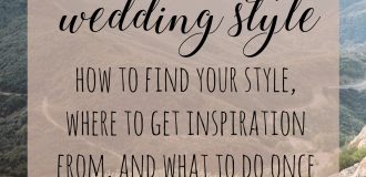 Finding Your Wedding Style