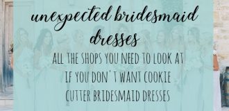 Unexpected Bridesmaid Dresses