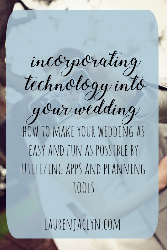 Technology in Weddings